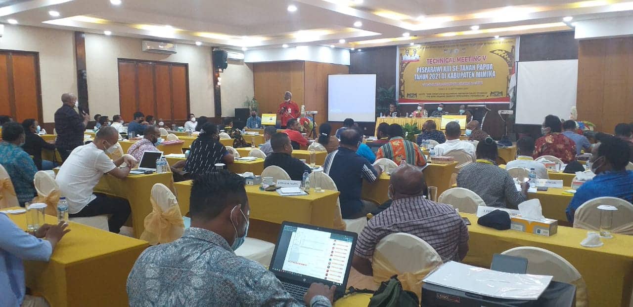 Ilustrasi berita Mimika: Ketua LPPD Provinsi Papua : Pesparawi XIII Setanah Papua Sudah Sangat Siap, Technical Meeting V Resmi Ditutup