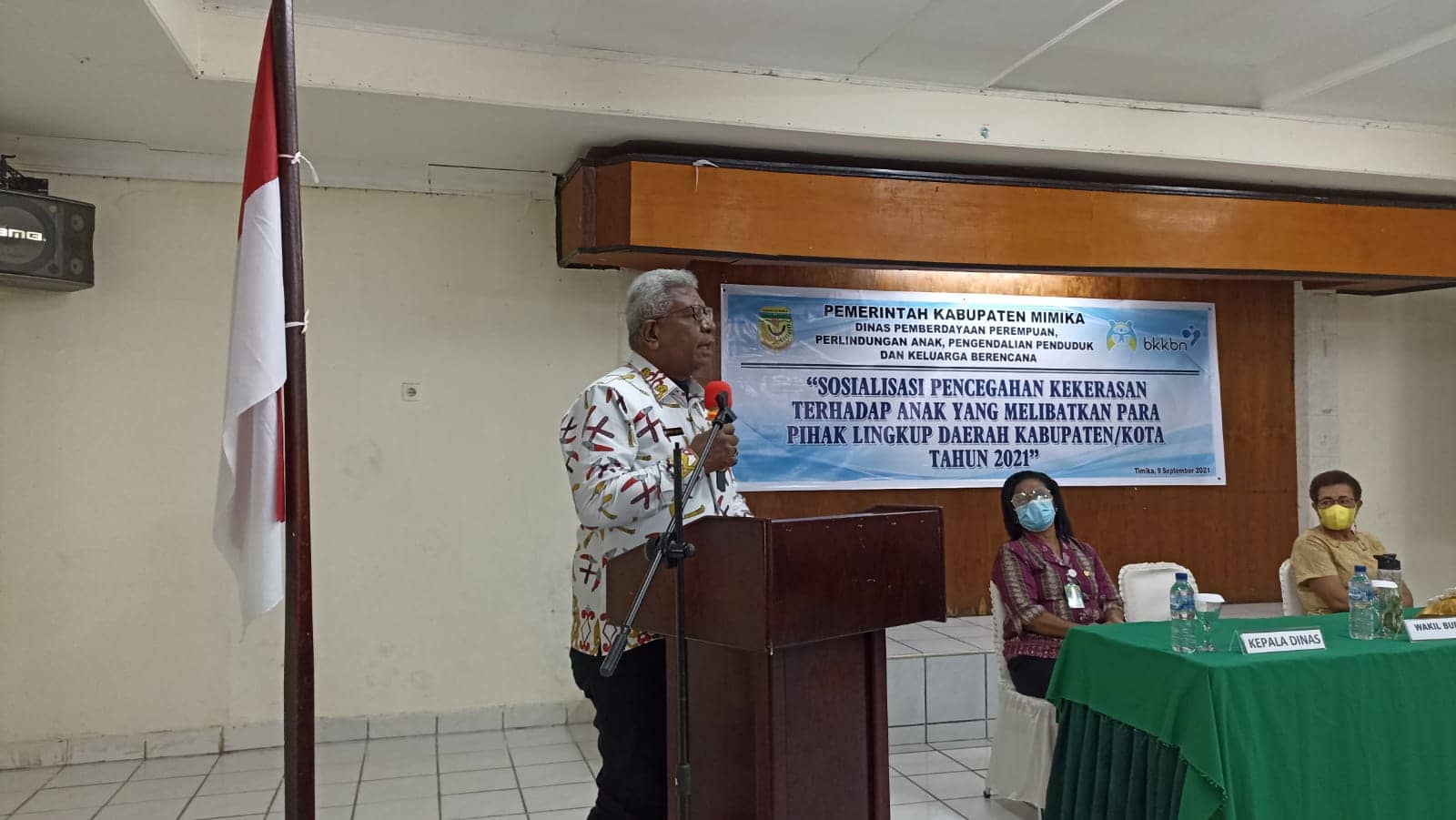 Johannes Rettob Wakil Bupati Mimika