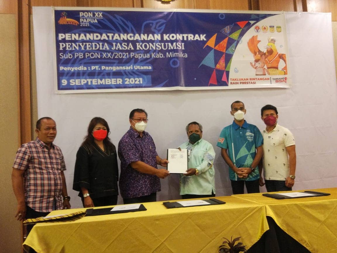 Penandatangan MoU dengan PT Pangan Sari Utama