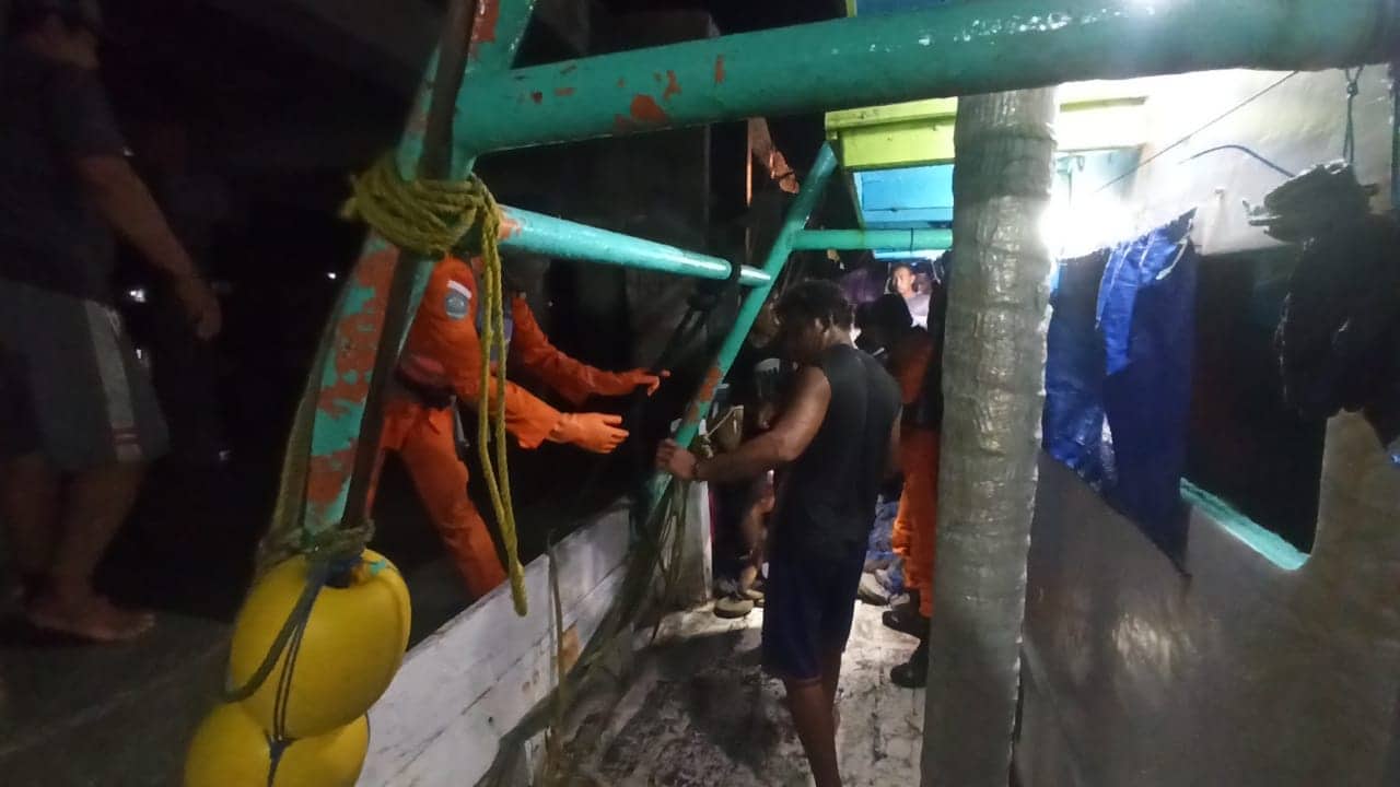 Ilustrasi berita Papua: KMN Ringgo Natuna Tenggelam di Laut Arafura, 7 ABK Selamat, 1 Meninggal, Nahkoda Hilang