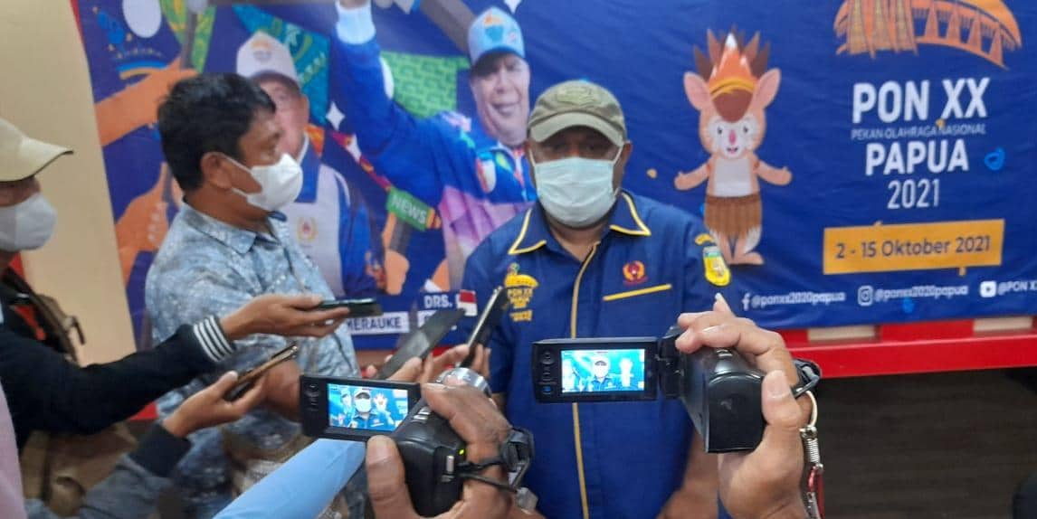 Keterangan Pers Wakil Ketua Bidang Humas PB PON Papua, Hans Bisay