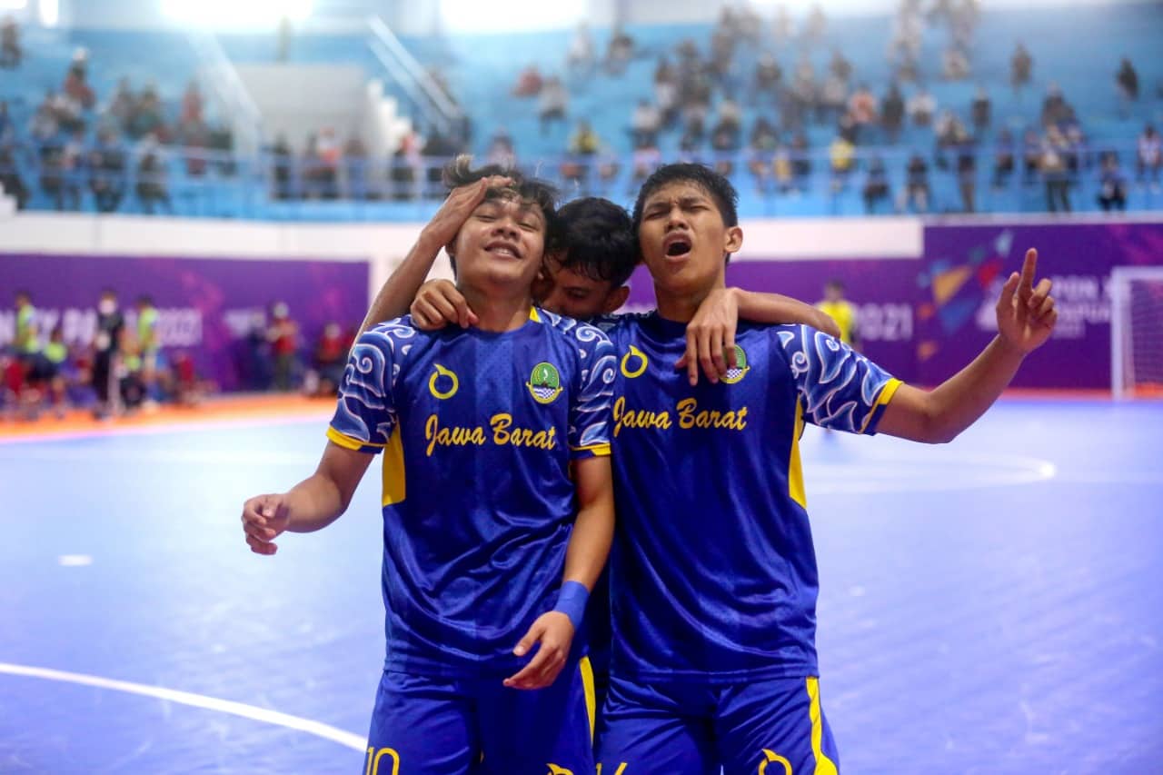 Ilustrasi berita GEBYAR PON PAPUA: Tim Futsal Jawa Barat Libas Sulsel 3-1