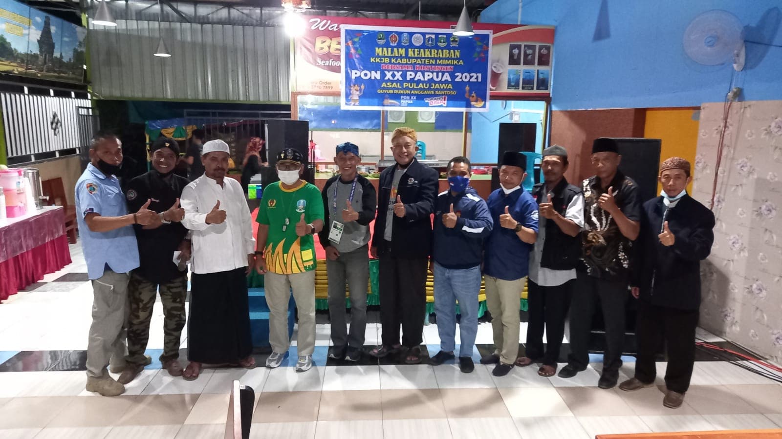 Ilustrasi berita GEBYAR PON PAPUA: KKJB Gelar Malam Keakraban Dengan Kontingen PON XX Papua Asal 6 Provinsi di Pulau Jawa