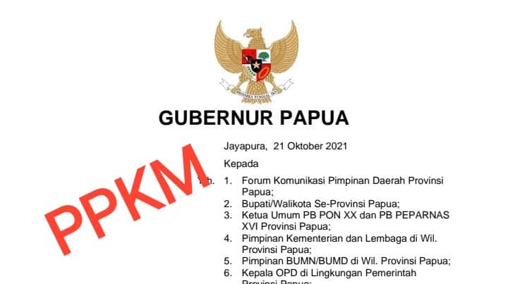 Ilustrasi berita Papua: Pasca PON, Papua Kembali Berlakukan PPKM, Kapal Penumpang Dihentikan, Baca Aturan Lengkapnya