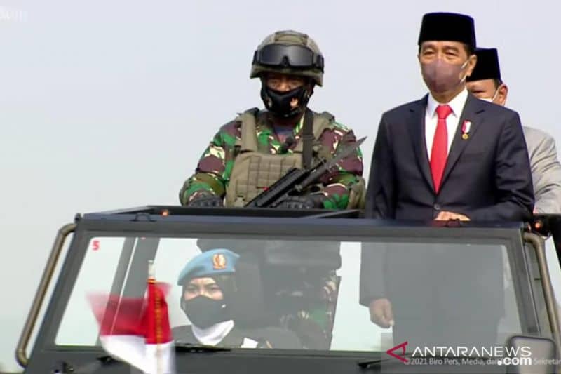 Ilustrasi berita Nasional: Presiden Jokowi Tetapkan 3.103 Orang Komponen Cadangan TNI