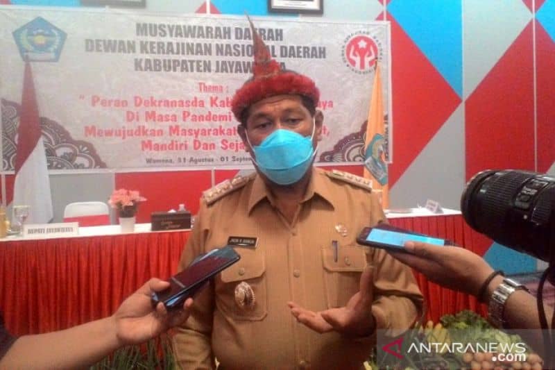 Bupati Jayapura Jhon Richard Banua