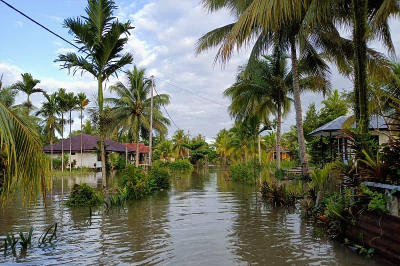 Ilustrasi berita Mimika: Kampung di Pesisir Mimika Terdampak Banjir Rob