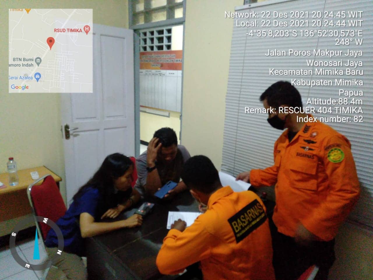 Ilustrasi berita Mimika: Tadi Malam SAR Timika Dapat Laporan Perahu Fiber Rombongan Pastor Terbalik di Aindua, Jenazah Saat Ini di Perumahan Guru