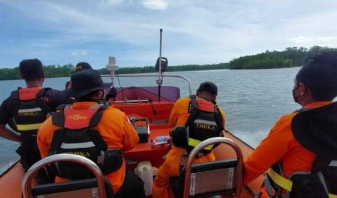 Ilustrasi berita Mimika: Tragedi Laut Terulang !!! 7 Orang Penumpang Speedboat Hilang di Perairan Asmat-Timika