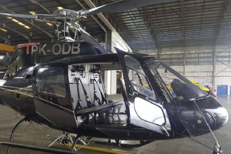 Helikopter milik Airfast PK-ODB yang mengalami musibah di sekitar wilayah Kabupaten Yahukimo, Kamis (30/12)