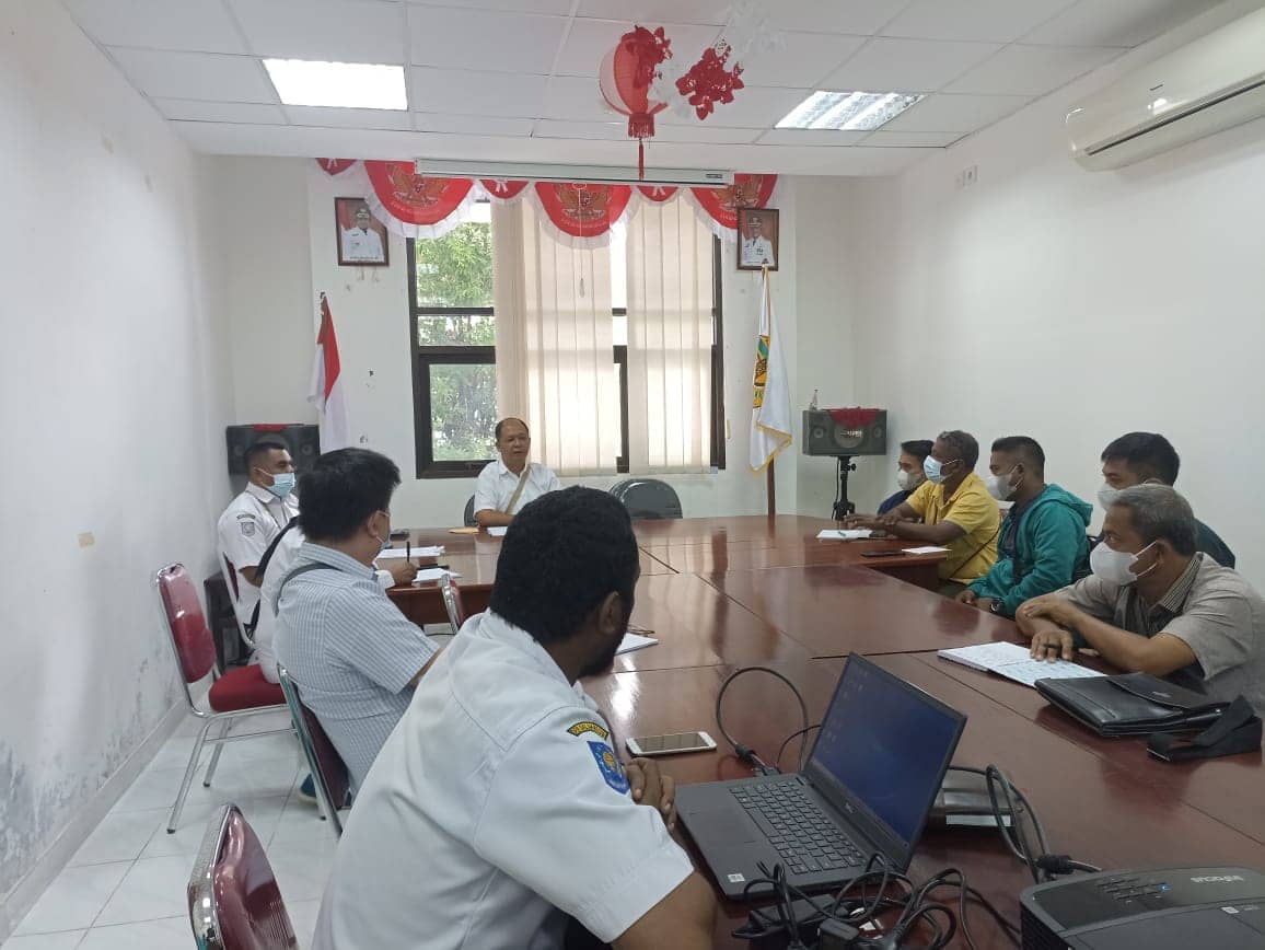 Pertemuan Dinas Perikanan dan pelaku usaha perikanan.