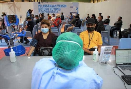 Ilustrasi berita Mimika: Vaksinasi COVID-19 Karyawan Freeport Sudah 89,87 Persen, Dorong Pencapaian Target Produksi 2021