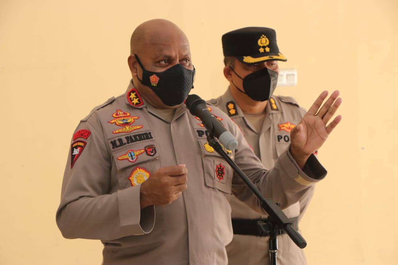 Kapolda Papua Irjen Pol Mathius Fakhiri.