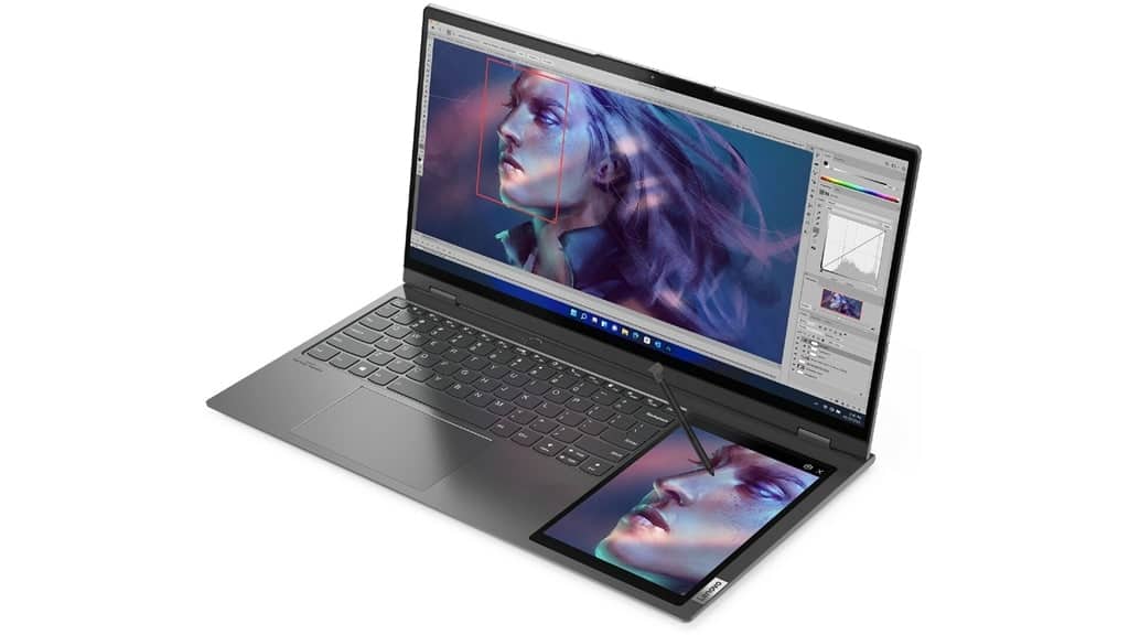 Ilustrasi berita TEKNOLOGI: Lenovo ThinkBook Plus Gen 3 Laptop Dual Screen