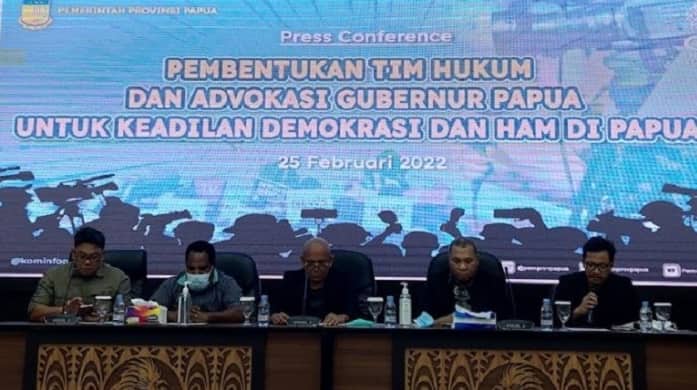 Ilustrasi berita Papua: Gubernur Papua Bentuk Tim Hukum Untuk Keadilan, Demokrasi dan HAM di Tanah Papua