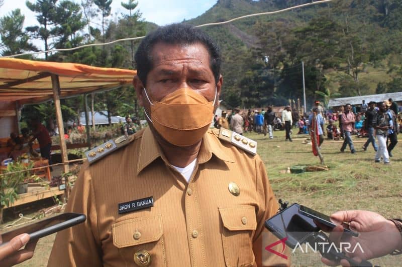 Bupati Jayawijaya Jhon RIchard Banua.