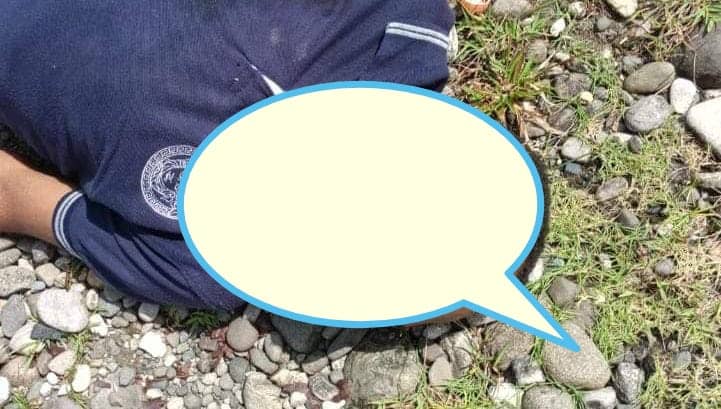 Foto korban kerusuhan yang beredar di media sosial.