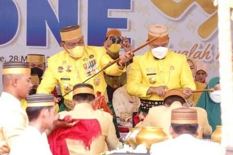 bupati bone dan gubernur sulsel