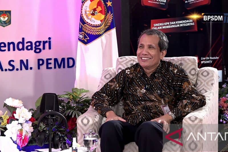 Deputi Bidang Pencegahan Komisi Pemberantasan Korupsi (KPK) Pahala Nainggolan