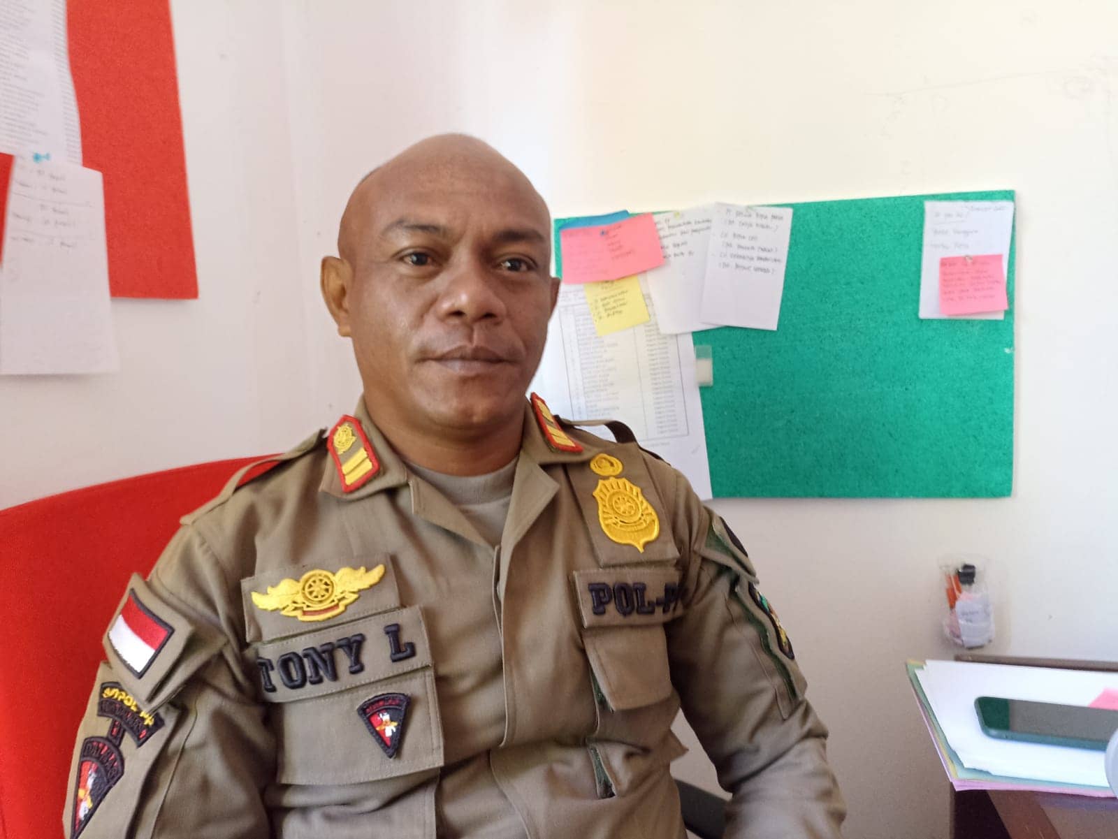 Demikian dikemukakan Plt. Kepala Seksi Operasi Pengendalian Dinas Satpol PP, Tony Lesomar.