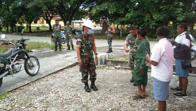 Ilustrasi berita Mimika: TNI Sosialisasikan Bahaya Narkoba Kepada Pelajar Mimika