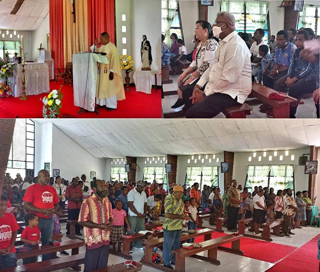 Ilustrasi berita Mimika: Dihadiri Wabup Mimika dan Ratusan Umat Katolik Kwamki Narama, Pastor Amandus Tekankan Hak Dasar yang Telah Hilang