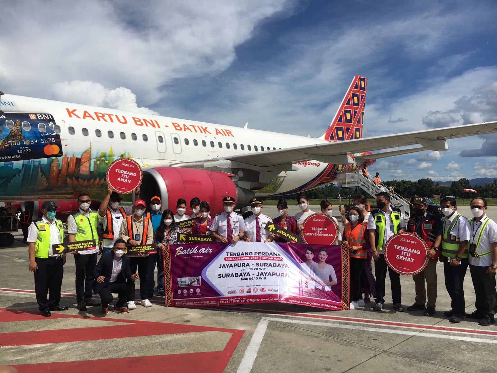 Ilustrasi berita Papua: Kabar Gembira, Batik Air Buka Rute Baru dari Papua ke Surabaya Pada Masa Libur Lebaran, Simak Jadwalnya