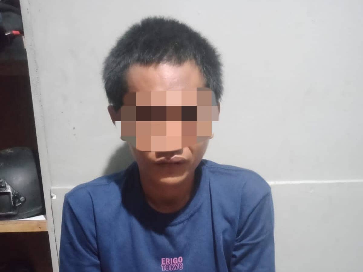 Pelaku yang diamankan Polresta Jayapura Kota