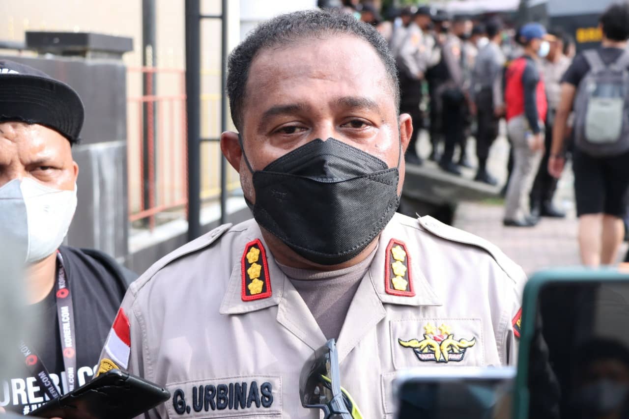 Kapolresta Jayapura Kota Kombes Pol. Gustav R. Urbinas, SH., S.IK., M.Pd