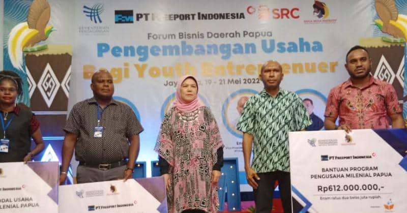Ilustrasi berita Papua: PTFI Indonesia Salurkan Modal Usaha Bagi 30 Pengusaha Milenial Papua