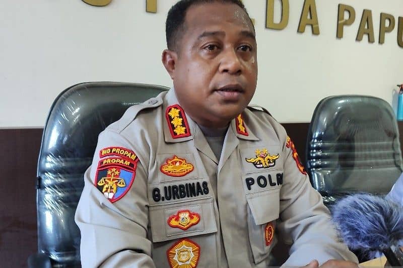 Kabid Propam Polda Papua Kombes Polisi Gustav Urbinas.