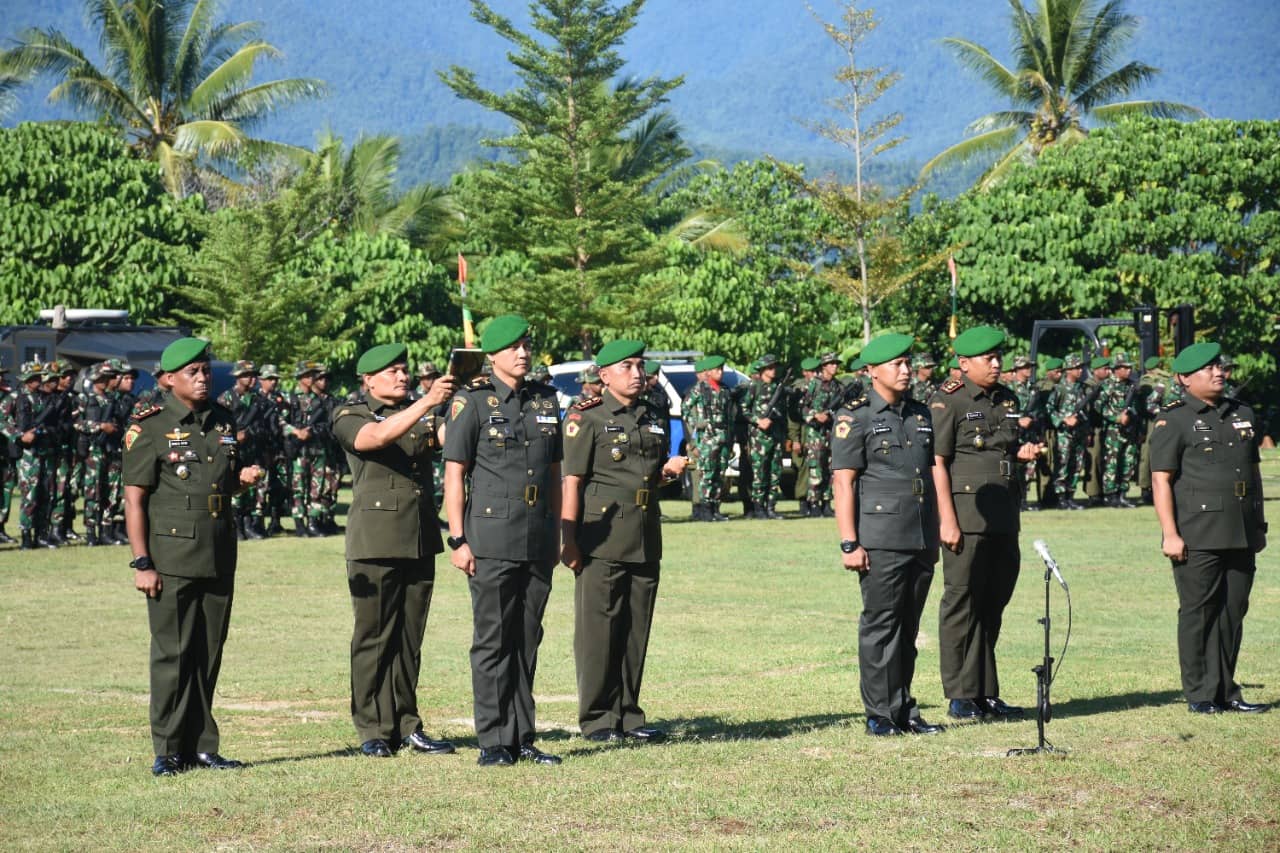 Pelantikan 3 komandan baru.