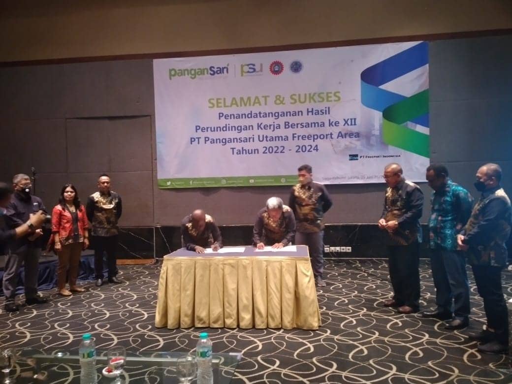 Ilustrasi berita Mimika: Serikat Pekerja dan Manajemen PT Pangansari Utama Tandatangani Hasil Perundingan