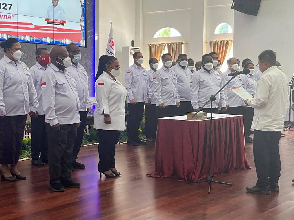 Ilustrasi berita Papua: Jusuf Kalla Lantik Dewan Kehormatan dan Pengurus PMI Provinsi Papua Masa Bakti 2022-2027