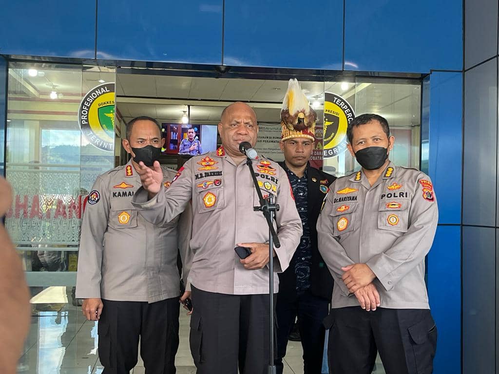 Kapolda Papua Irjen Pol Mathius Fakiri