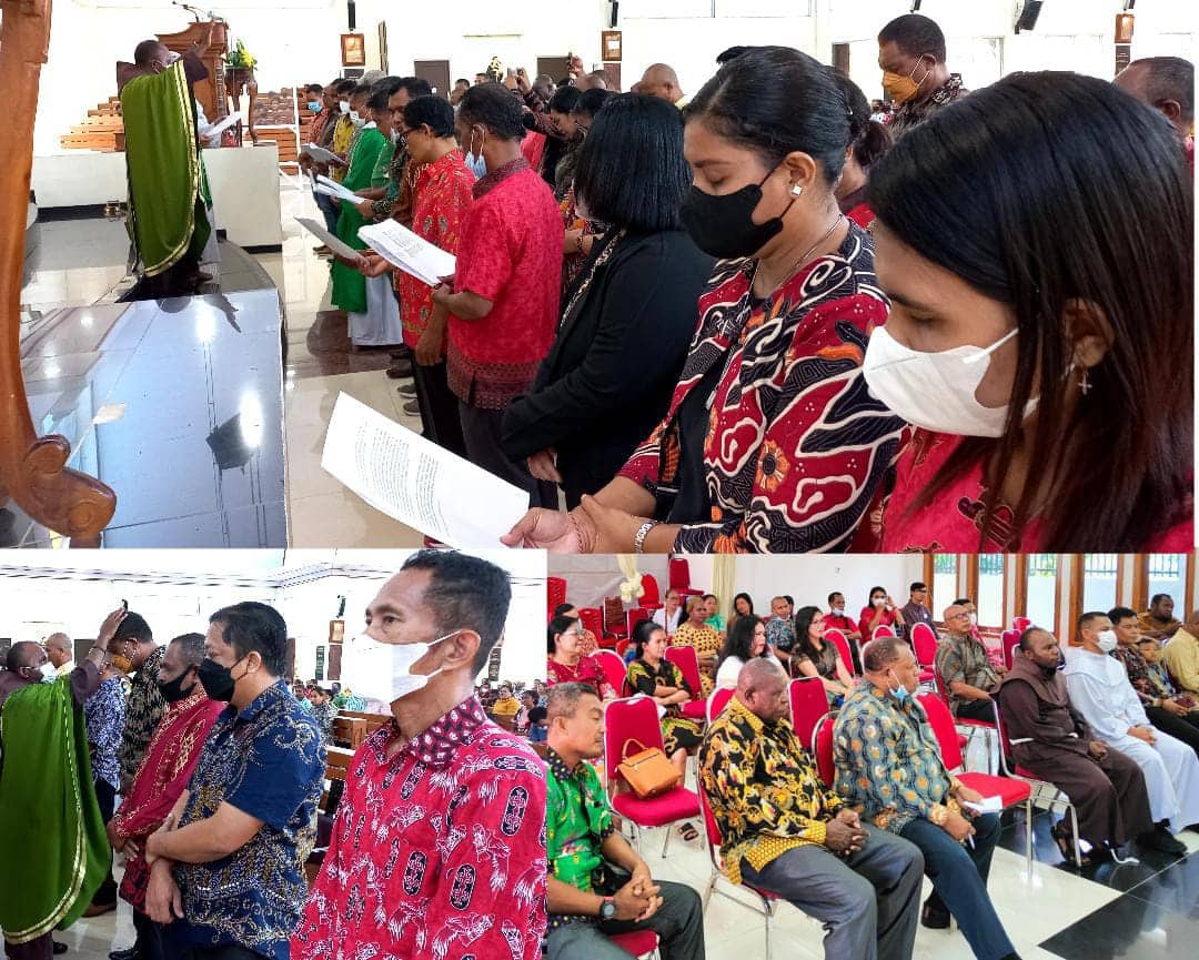 Ilustrasi berita Mimika: Panitia Pentahbisan 3 Pastor dan 2 Diakon Paroki St Stefanus Sempan Timika Resmi Dilantik