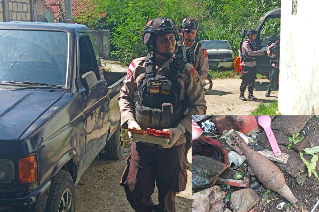Ilustrasi berita Papua: Polisi Evakuasi Temuan Bom Jenis Mortil di Kampchina Abepura