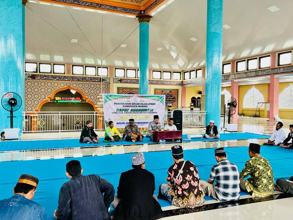 Rapat koordinasi PHBI Mimika
