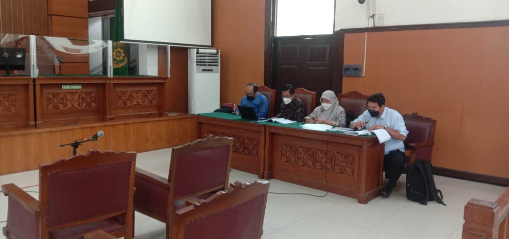 Foto Ekslusif: Suasana sidang praperadilan di PN Jakarta Selatan antara Bupati Mimika melawan KPK