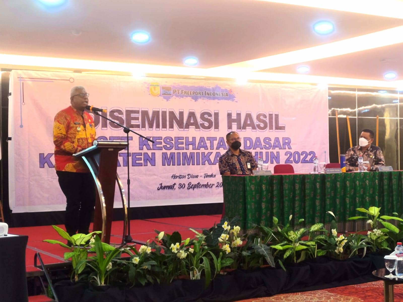 Ilustrasi berita Mimika: Pemda Mimika dan Freeport Gelar Diseminasi Riset Kesehatan Dasar Tahun 2022