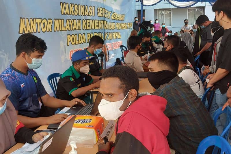 Ilustrasi berita Papua: Pemprov Papua Harap Kemenkes Dapat Penuhi Stok Vaksin Covid-19