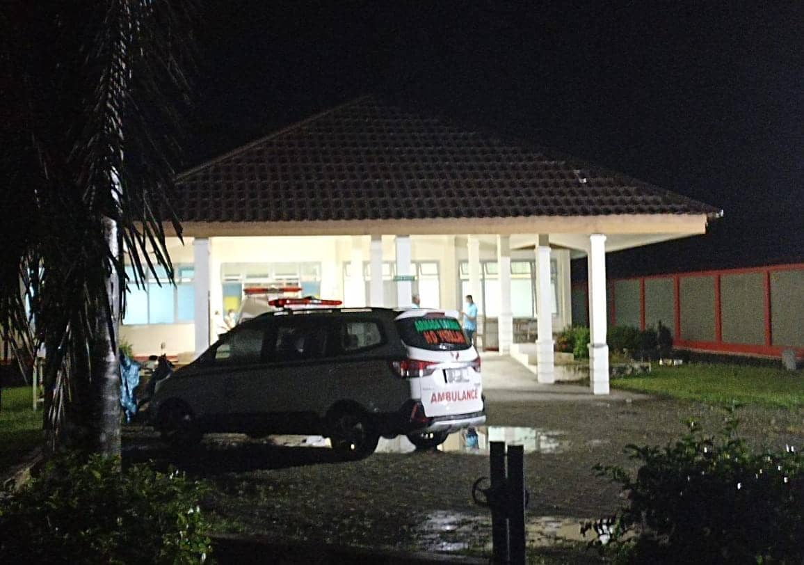 Suasana kamar jenazah RSUD Mimika. Foto ini diabadikan setelah wartawan FP mengalami tindakan kurang mengenakan.