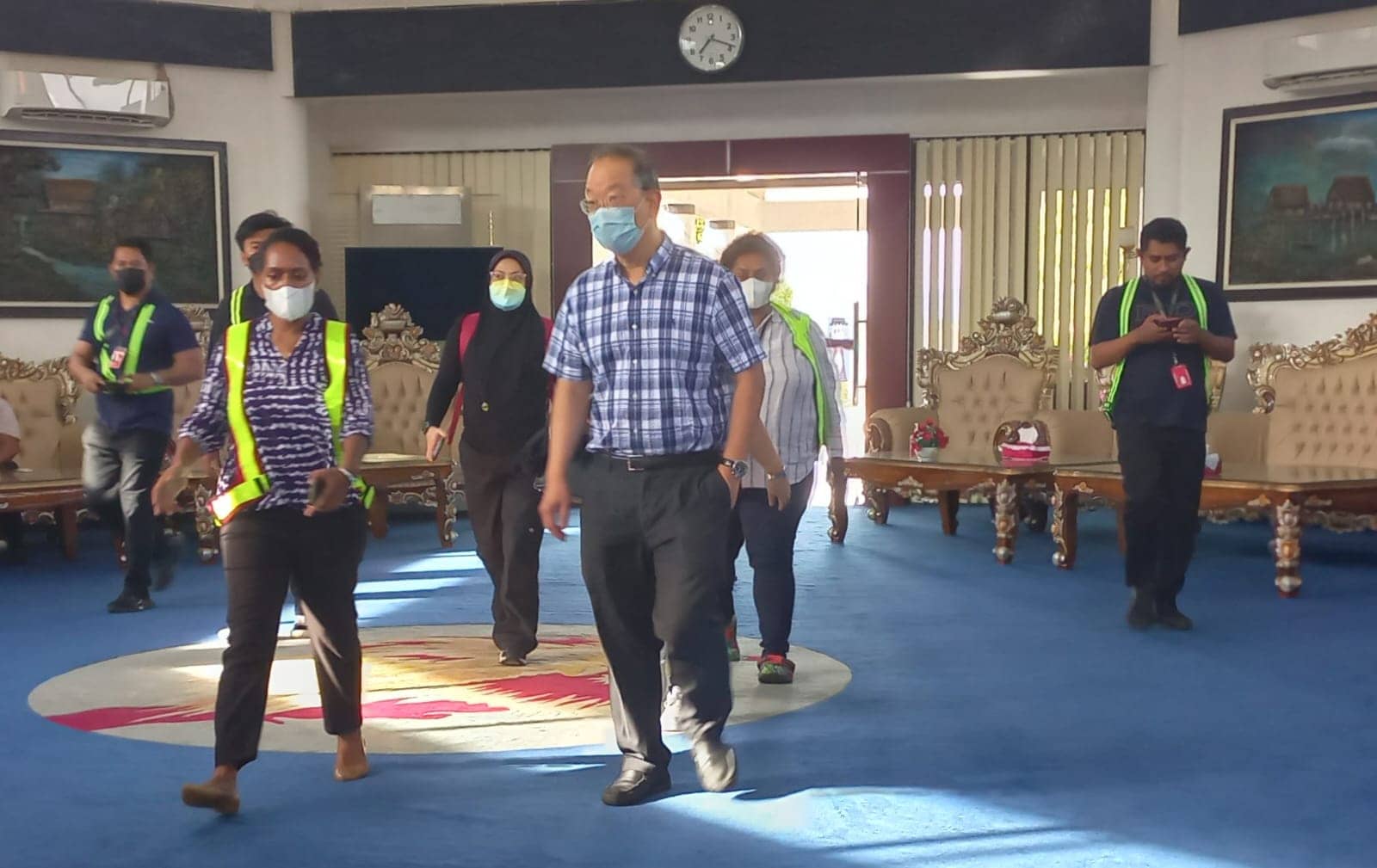 Tim dokter pribadi Gubernur Lukas Enembe tiba di Jayapura.
