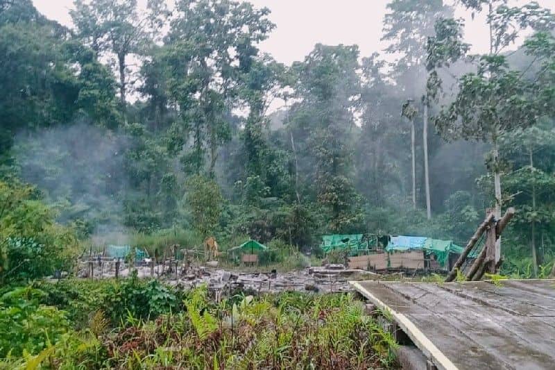 Ilustrasi berita Papua: Breakingnews : OTK Serang Camp di Kawe, Seorang Penambang Tewas