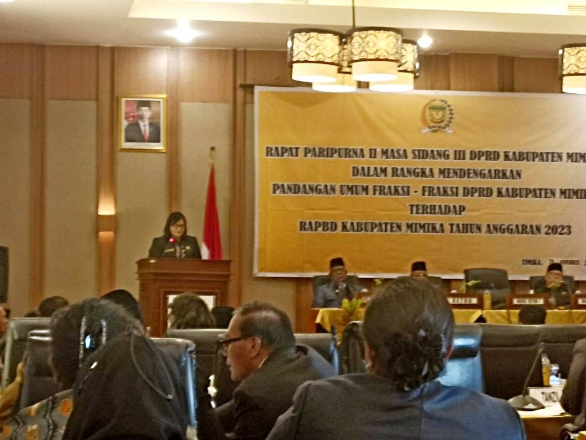 Ilustrasi berita Mimika: Singgung Realisasi Dana Desa Tanpa Dokumen LPJ, Dorong Timika Jadi Kota Madya, Ini 14 Pandangan Fraksi Partai Nasdem