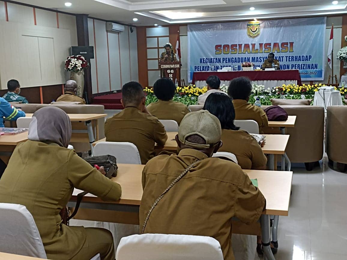 Ilustrasi berita Mimika: Aneh…Spanduk Tanpa Pimpinan Daerah, DPM PTSP Mimika Gelar Sosialisasi Pengaduan Masyarakat