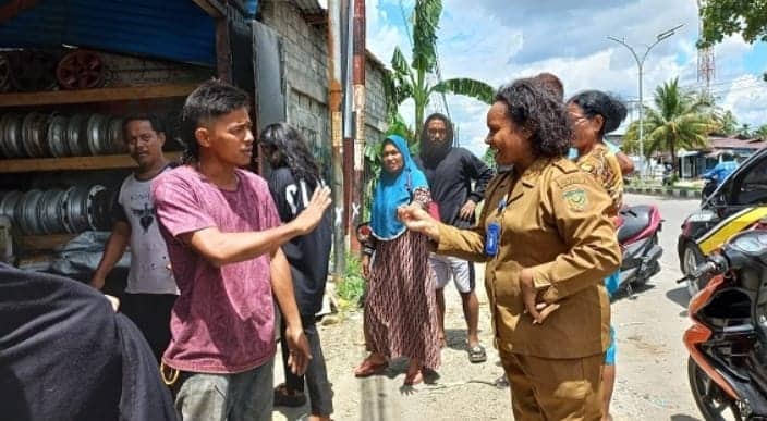 Ilustrasi berita Mimika: PUPR Mimika Pertanyakan BPN Keluarkan Sertifikat untuk Oknum Warga Bangun Bengkel di Atas DAS Nawaripi, Picu Genangan Air di Timika