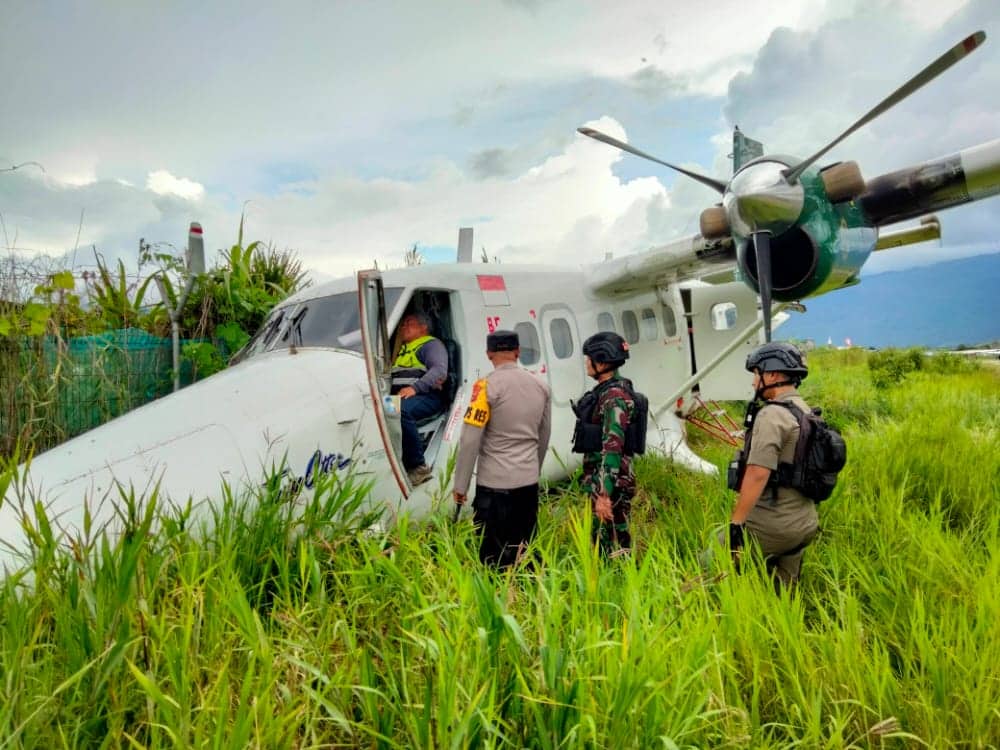 Ilustrasi berita Mimika: Breakingnews : Pesawat Rimbun Air dari Timika Menuju Monamani Alami Kecelakaan
