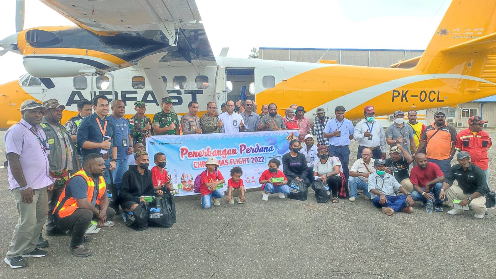 Ilustrasi berita Mimika: Resmi Dimulai, Freeport Fasilitasi Transportasi Khusus Bagi 3.600 Karyawan Asli Papua Rayakan Natal di Kampung
