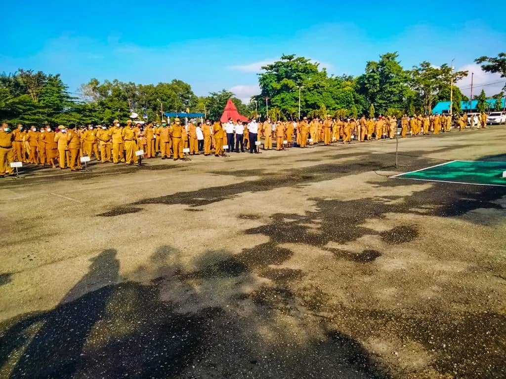 Ilustrasi berita BERITA UTAMA: Pimpin Apel Perdana Usai Lebaran, Bupati Mathius Harap ASN Lebih Semangat Dalam Bekerja